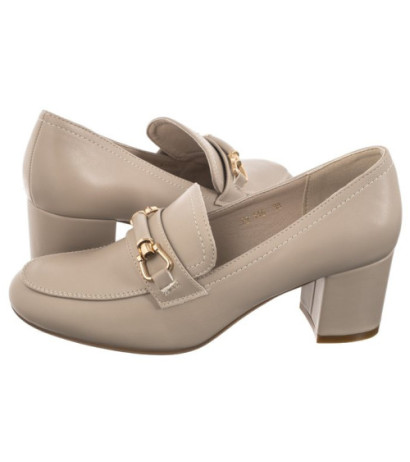 Sergio Leone Beżowe PB 146 (SL512-a) shoes