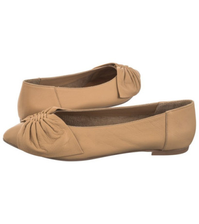 Venezia Brązowe 28416 Lea Scisso (VE761-a) balerīnas