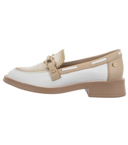 Maciejka Białe/Beżowe 06493-11/00-5 (MA1188-a) shoes