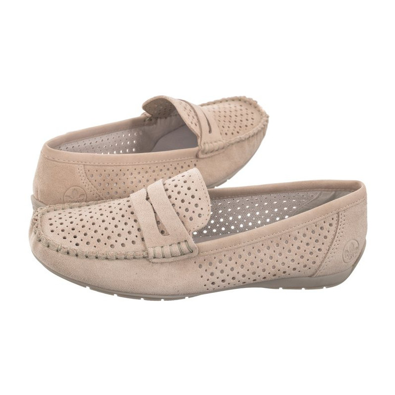 Rieker Różowe 40263-31 Pink (RI160-a) kingad