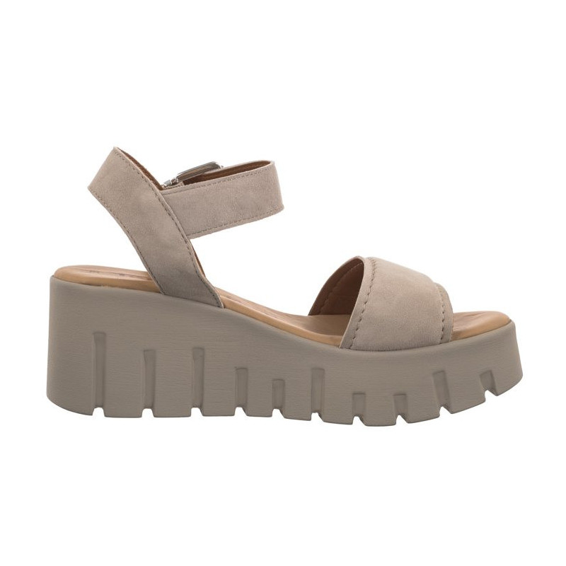 Tamaris Beżowe 1-28712-42 378 Taupe Suede (TM481-b) shoes