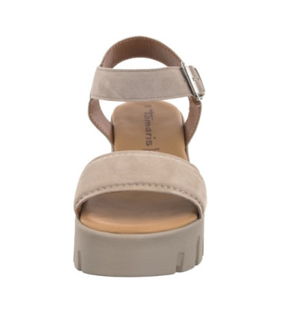Tamaris Beżowe 1-28712-42 378 Taupe Suede (TM481-b) shoes