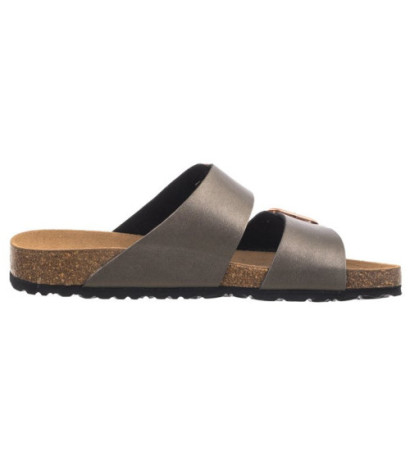 Tamaris Brązowe 1-27503-42 214 Anthracite (TM483-b) Women's Shoes/Flip Flops