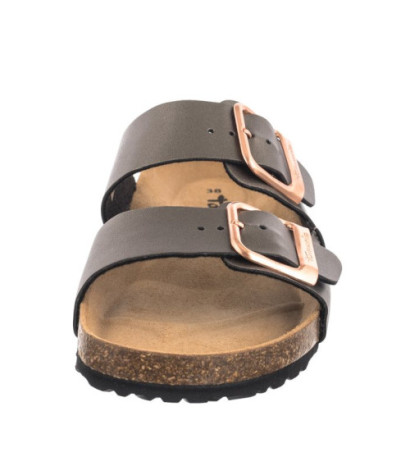 Tamaris Brązowe 1-27503-42 214 Anthracite (TM483-b) Moteriški batai/šlepetės