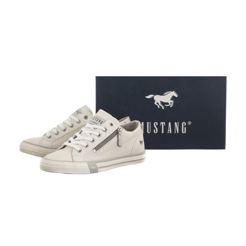 Mustang Białe 1146-316-001 (MU533-a) shoes