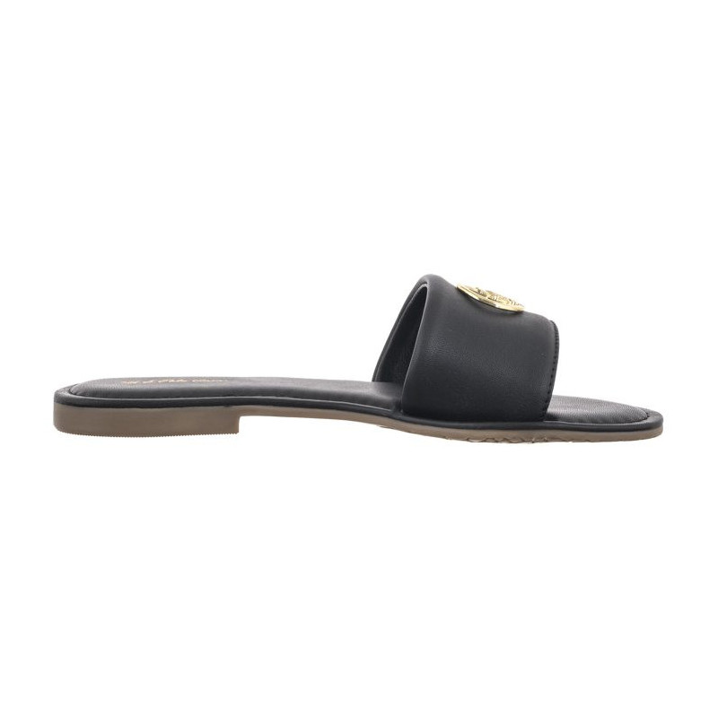 U.S. Polo Assn. Linda004 Lth-Blk Linda004W/4L1 (US190-a) Sieviešu apavi/Flip Flops