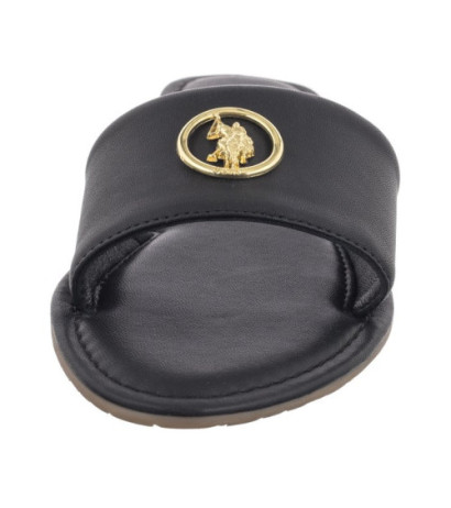 U.S. Polo Assn. Linda004 Lth-Blk Linda004W/4L1 (US190-a) Sieviešu apavi/Flip Flops