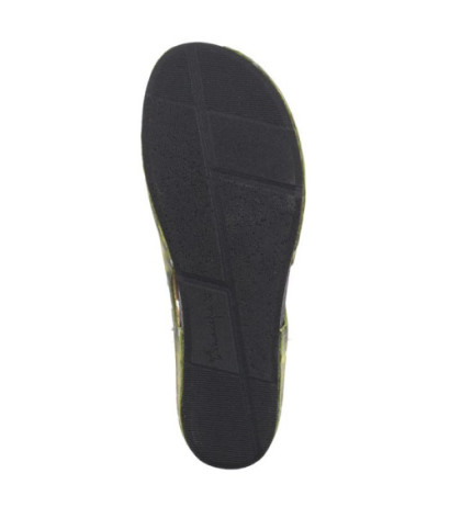 Maciejka Zielone/Czarne 06418-09/00-6 (MA1190-b) sandals
