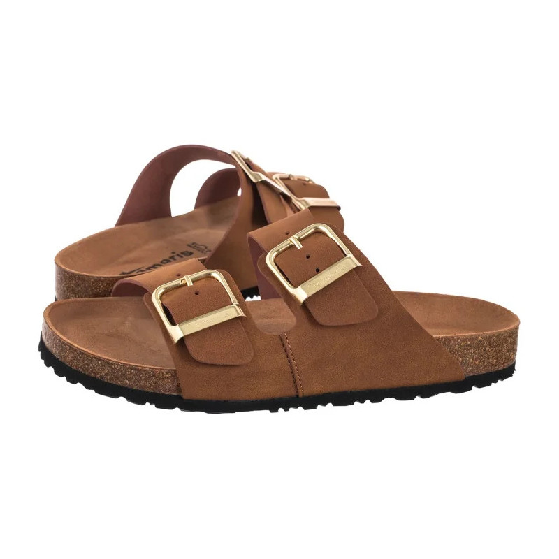 Tamaris Brązowe 1-27503-42 307 Cognac Nubuk (TM483-c) Women's Shoes/Flip Flops
