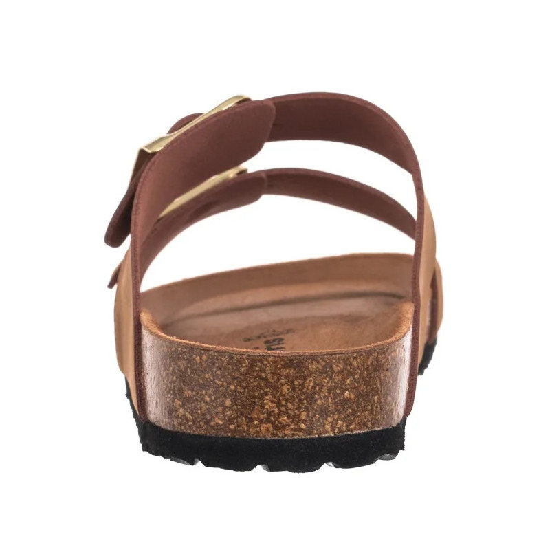 Tamaris Brązowe 1-27503-42 307 Cognac Nubuk (TM483-c) Women's Shoes/Flip Flops