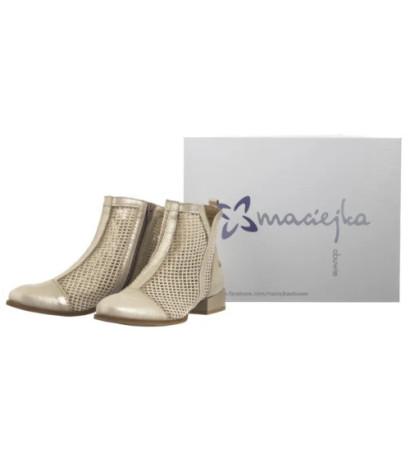 Maciejka Beżowe 06397-04/00-1 (MA1192-c) shoes