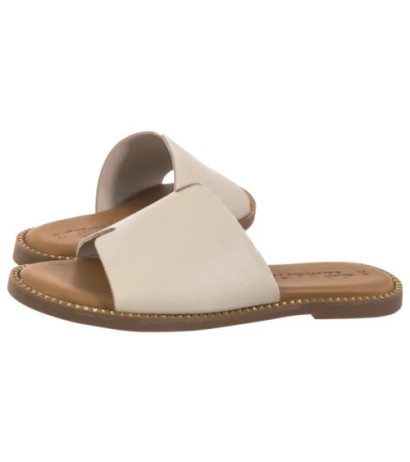 Tamaris Beżowe 1-27135-42 418 Ivory (TM484-c) Moteriški batai/šlepetės