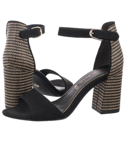 Tamaris Czarne 1-28356-42 0C8 Black Comb (TM482-c) bateliai