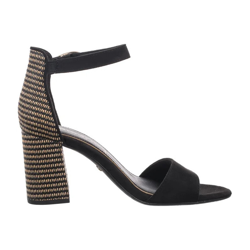 Tamaris Czarne 1-28356-42 0C8 Black Comb (TM482-c) shoes