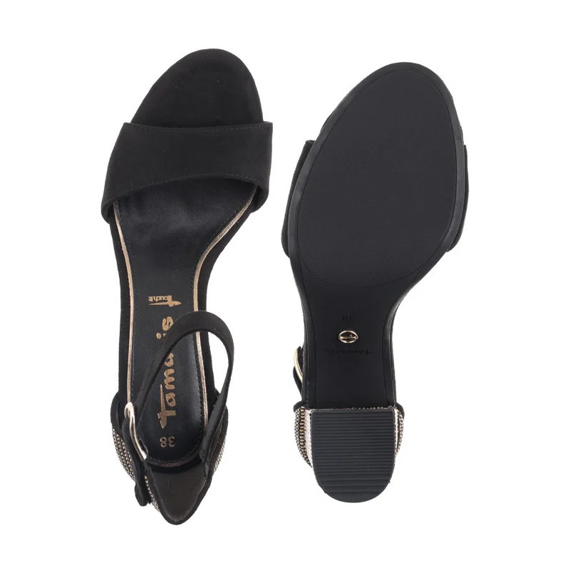 Tamaris Czarne 1-28356-42 0C8 Black Comb (TM482-c) shoes