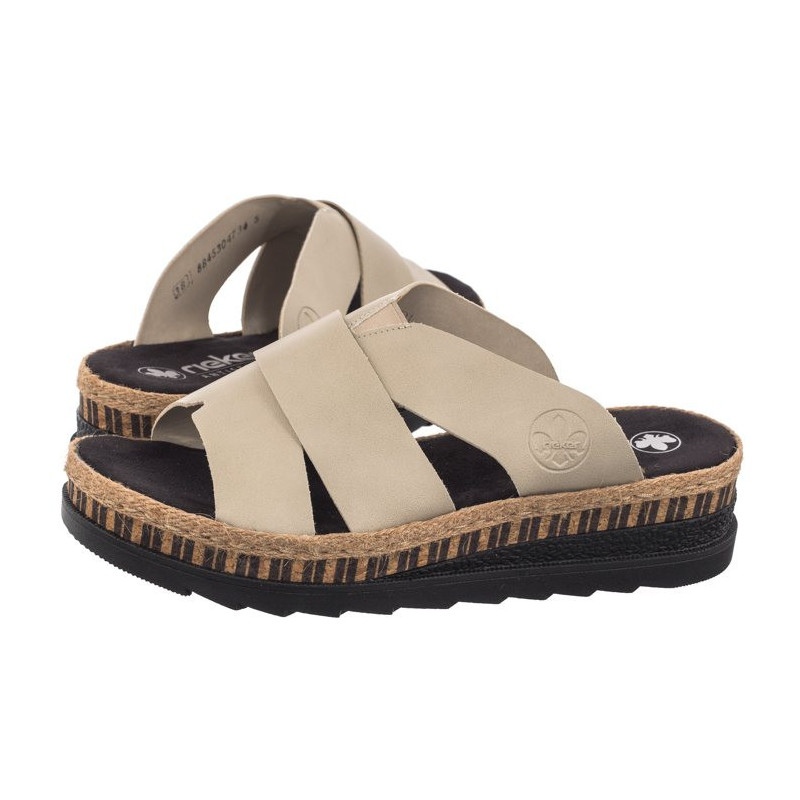 Rieker Beżowe V7989-62 Beige (RI164-a) shoes