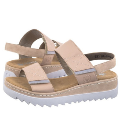 Rieker Różowe V4475-31 Pink (RI166-a) kingad