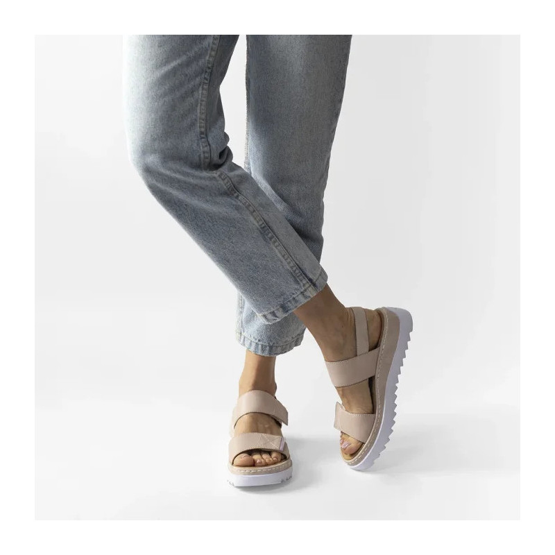 Rieker Różowe V4475-31 Pink (RI166-a) kingad