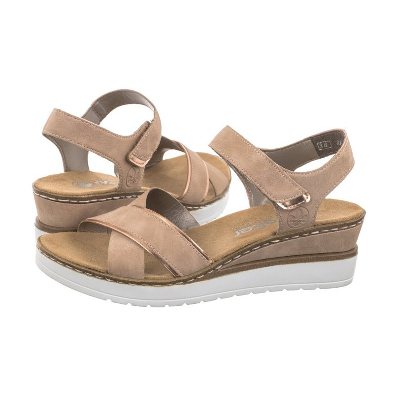 Rieker Różowe V38G9-31 Pink (RI168-a) shoes