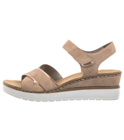 Rieker Różowe V38G9-31 Pink (RI168-a) kurpes