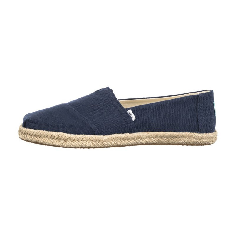 Toms Alpargata Rope Navy Recycled Cotton Slubby Woven 10019674 (TS45-a) kingad