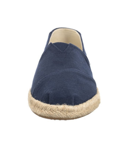 Toms Alpargata Rope Navy Recycled Cotton Slubby Woven 10019674 (TS45-a) kurpes