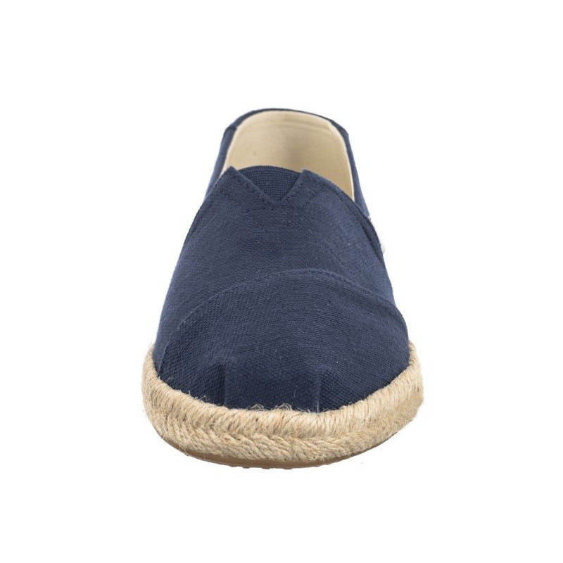 Toms Alpargata Rope Navy Recycled Cotton Slubby Woven 10019674 (TS45-a) kurpes