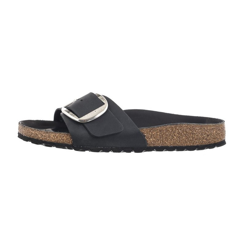 Birkenstock Madrid Big Buckle Black 1006523 (BK248-a) Moteriški batai/šlepetės