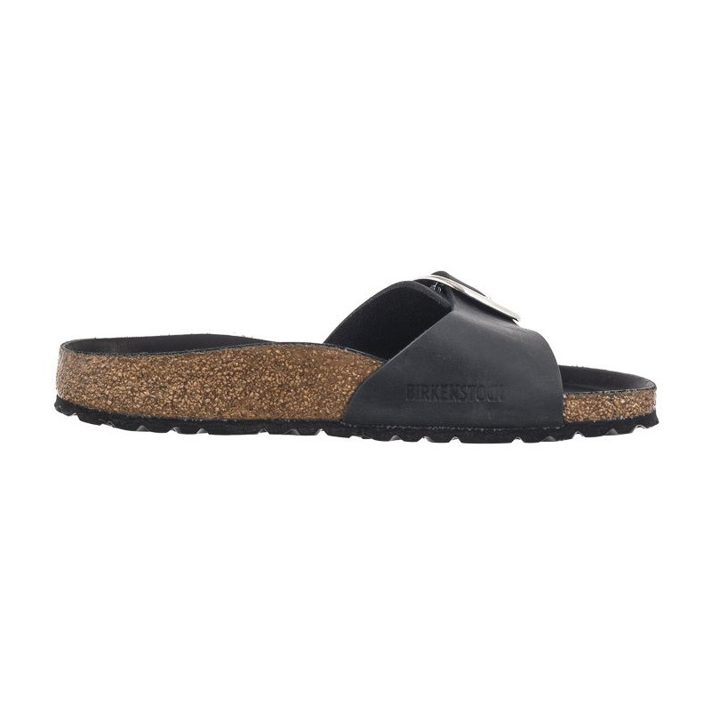 Birkenstock Madrid Big Buckle Black 1006523 (BK248-a) Sieviešu apavi/Flip Flops