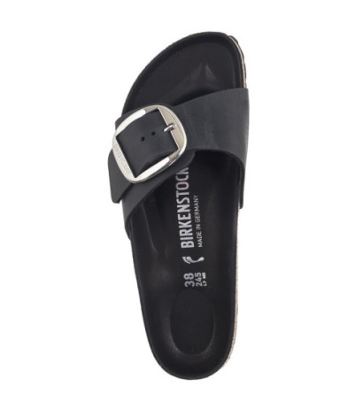 Birkenstock Madrid Big Buckle Black 1006523 (BK248-a) Sieviešu apavi/Flip Flops