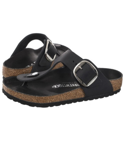 Birkenstock Gizeh Big Buckle Black 1023334 (BK249-a) apavi