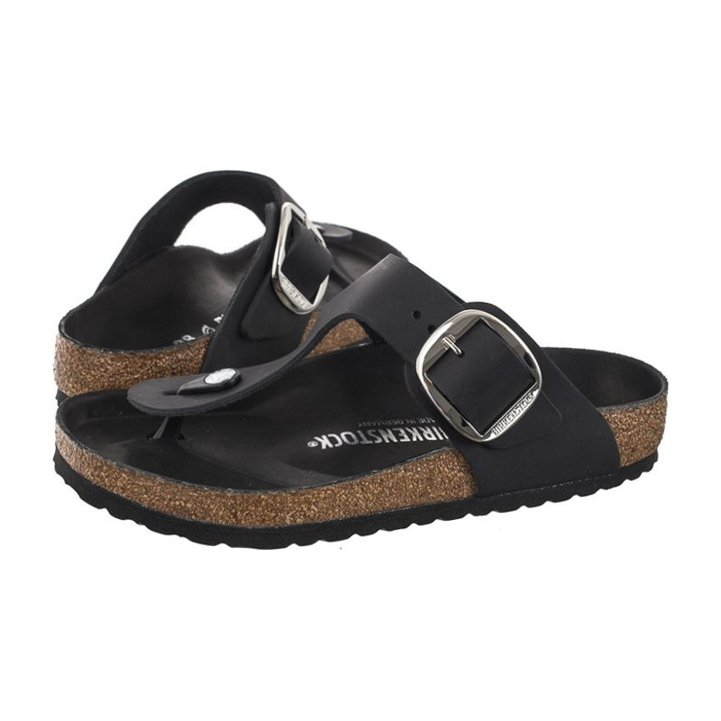 Birkenstock Gizeh Big Buckle Black 1023334 (BK249-a) flip flops