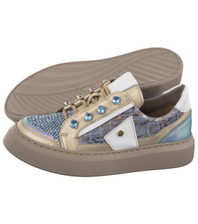 Maciejka Niebieskie/Beżowe 06466-06/00-7 (MA1195-a) shoes