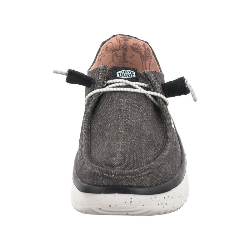 Hey Dude Wendy Peak Chambray Black 40255-001 (HY15-a) batai