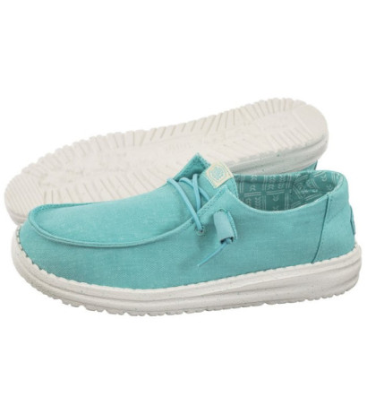 Hey Dude Wendy Canvas Turquoise 40902-440 (HY17-b) kurpes