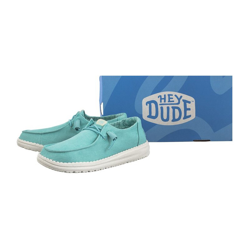 Hey Dude Wendy Canvas Turquoise 40902-440 (HY17-b) kingad