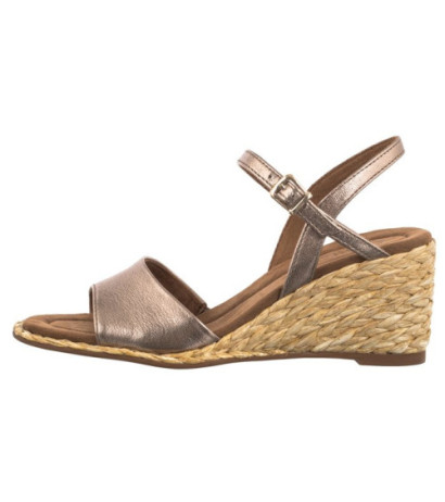 Caprice Złote 9-28307-42 341 Taupe Metallic (CP408-a) batai