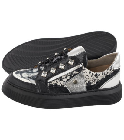 Maciejka Czarne+Białe 06466-01/00-7 (MA1195-b) kurpes