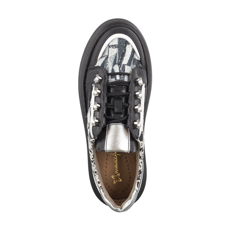 Maciejka Czarne+Białe 06466-01/00-7 (MA1195-b) kurpes