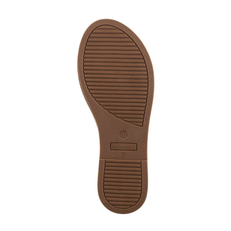 Tamaris Złote 1-27135-42 933 Light Gold (TM490-a) Sieviešu apavi/Flip Flops