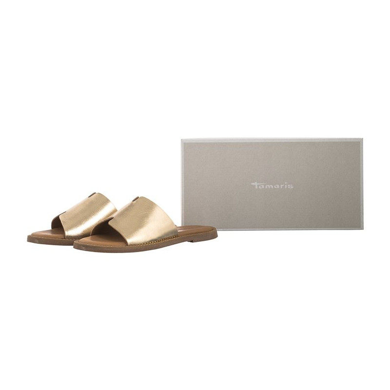 Tamaris Złote 1-27135-42 933 Light Gold (TM490-a) Women's Shoes/Flip Flops