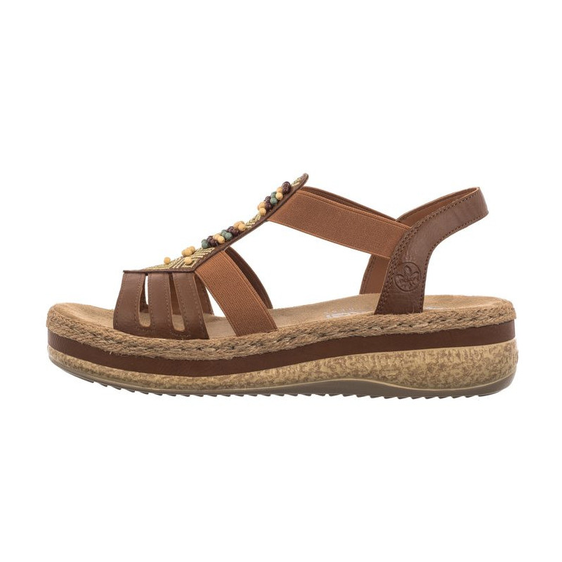 Rieker Brązowe V0921-24 Brown (RI175-a) kingad