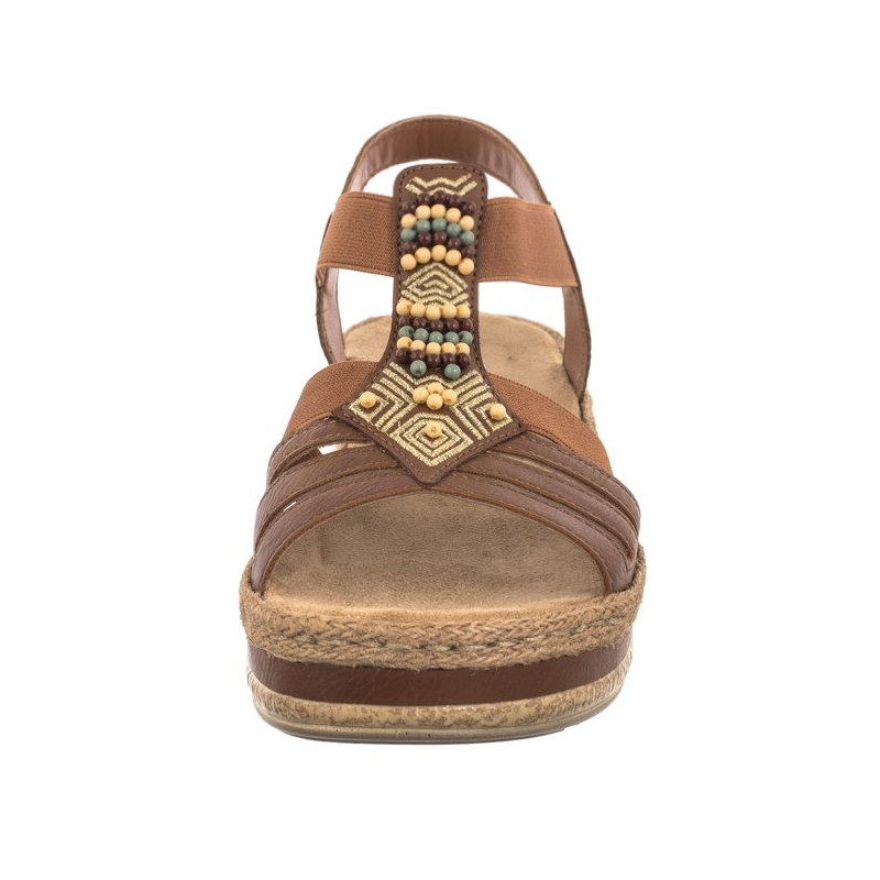 Rieker Brązowe V0921-24 Brown (RI175-a) kingad