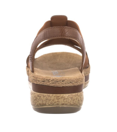 Rieker Brązowe V0921-24 Brown (RI175-a) kurpes