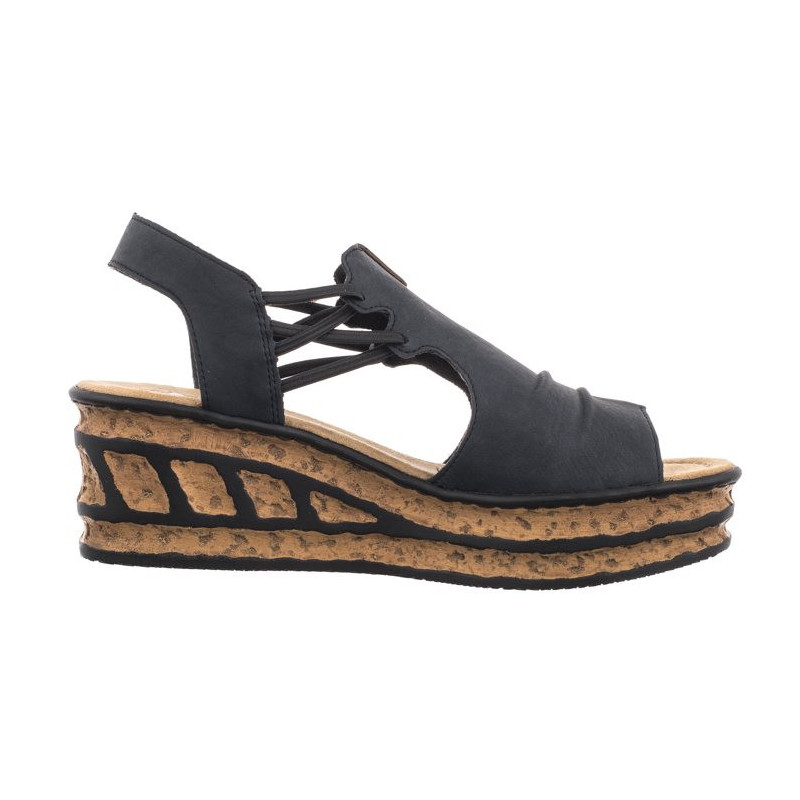 Rieker Granatowe 68175-14 Blue (RI176-b) kingad