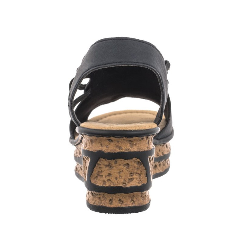 Rieker Granatowe 68175-14 Blue (RI176-b) kurpes