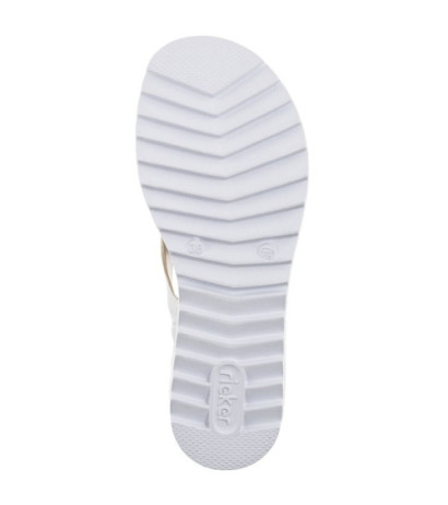 Rieker Białe V44Y5-80 White (RI179-a) sandales