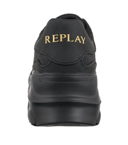 Replay Vanessa Tape GWS7Z.000.C0007S RS7Z0007S 0006 Black/Gold (RP18-a) sporta apavi