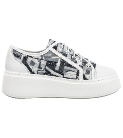 Maciejka Białe/Popielate 06479-11/00-7  (MA1198-a) kingad