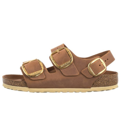 Birkenstock Milano Big Buckle Cognac 1024067 (BK251-b) sandaalid